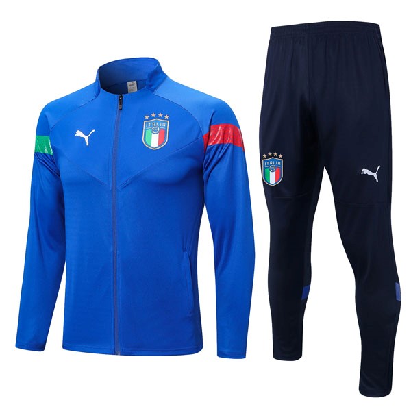 Trainingsanzug Italien 2022-23 Blau Rote